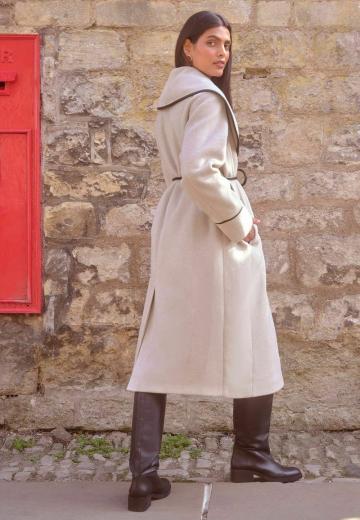 Шерстяное пальто