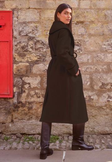 Шерстяное пальто