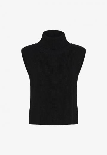 Пуловер без рукавов