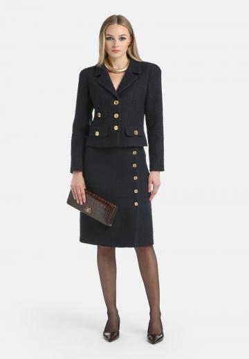 Вязаная юбка