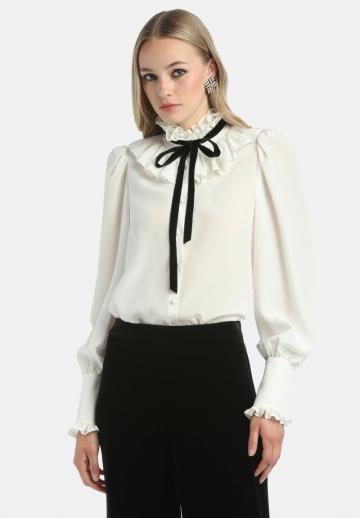 Шелковая блузка