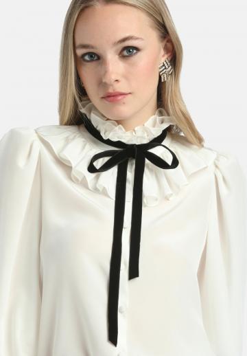 Шелковая блузка