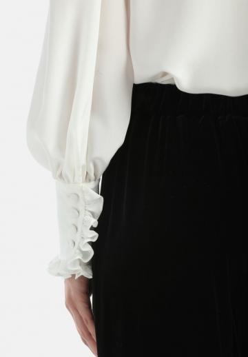 Шелковая блузка