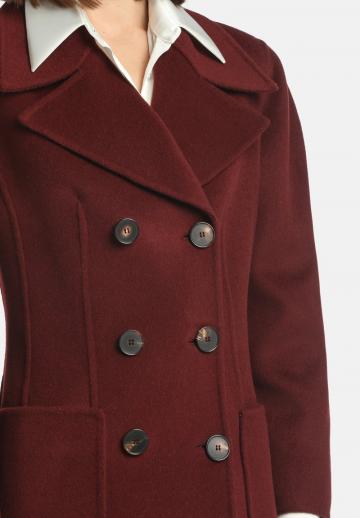 Шерстяное пальто