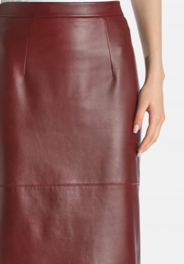 Кожаная юбка