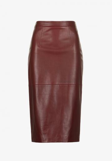 Кожаная юбка