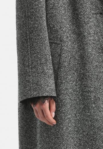 Шерстяное пальто