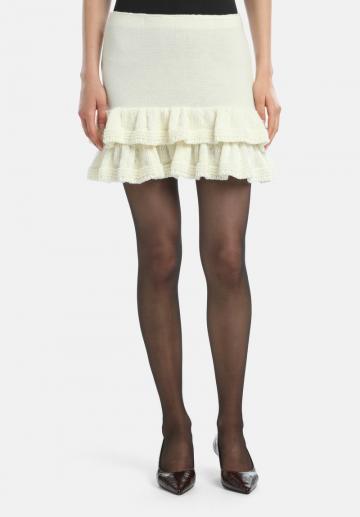 Юбка с воланами