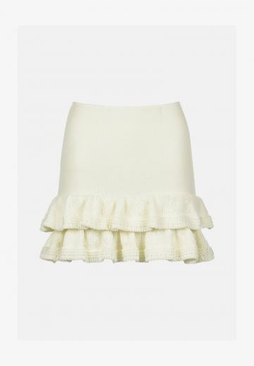 Юбка с воланами