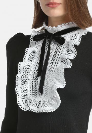 Вязаное платье