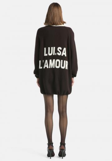 Вязаное платье