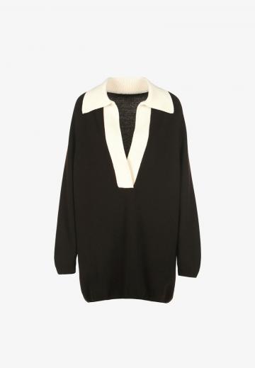 Вязаное платье