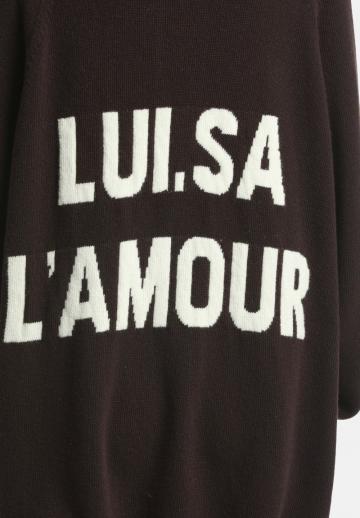 Вязаное платье