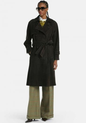 Кожаное пальто