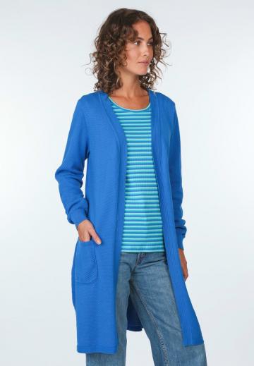 Длинный жилет