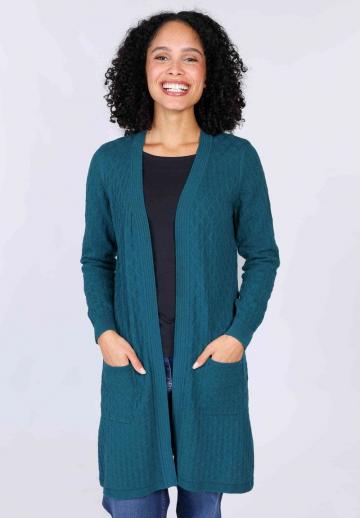 Длинный жилет