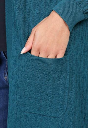 Длинный жилет