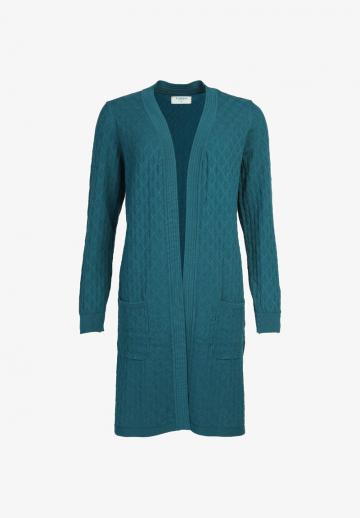 Длинный жилет