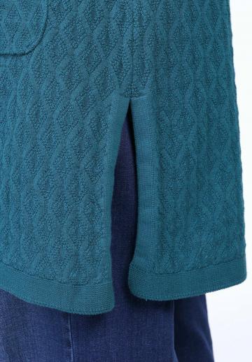 Длинный жилет