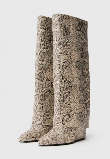 Сапоги на платформе