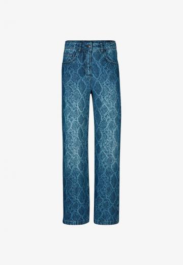 Прямые джинсы