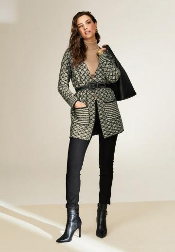 Длинный кардиган