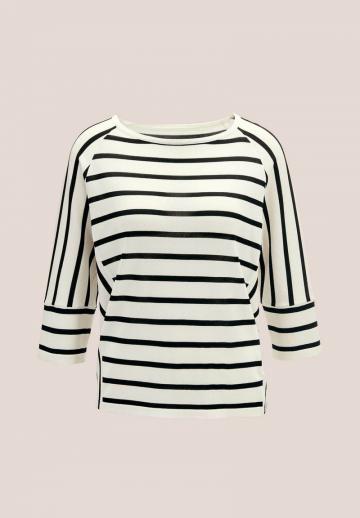 Пуловер с рукавом три четверти