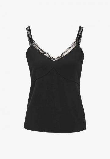 Топ на бретельках