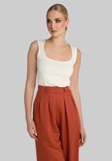 Блузка без рукавов