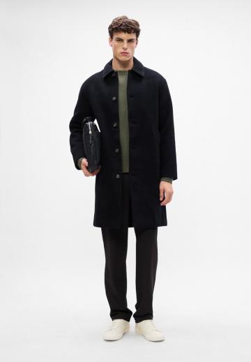 Шерстяное пальто