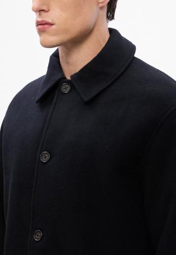 Шерстяное пальто