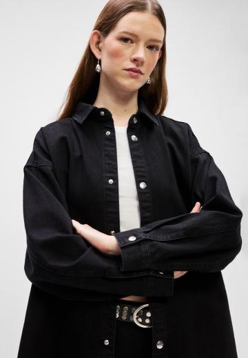 Джинсовая блузка