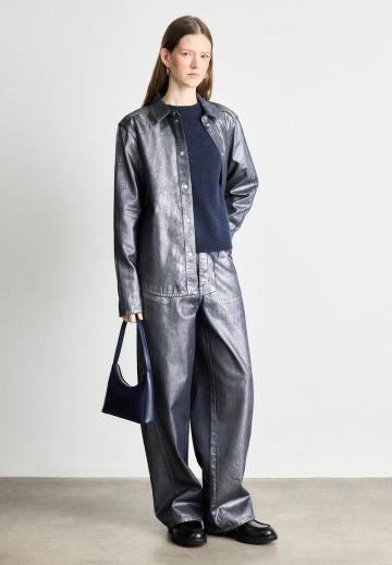 Джинсовая блузка