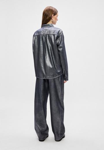 Джинсовая блузка