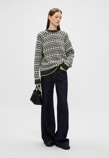 Длинный пуловер