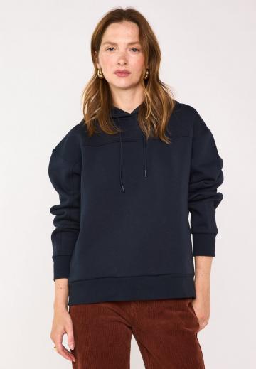 Пуловер с капюшоном