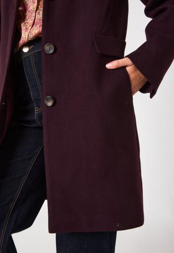 Короткое пальто