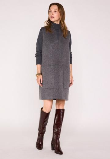 Вязаное платье