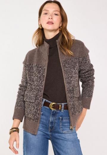 Жаккардовая кофта