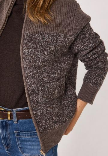 Жаккардовая кофта