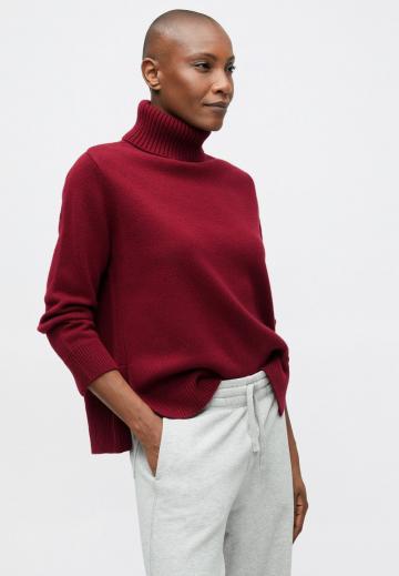 Пуловер с рукавом три четверти