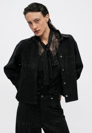 Джинсовая блузка