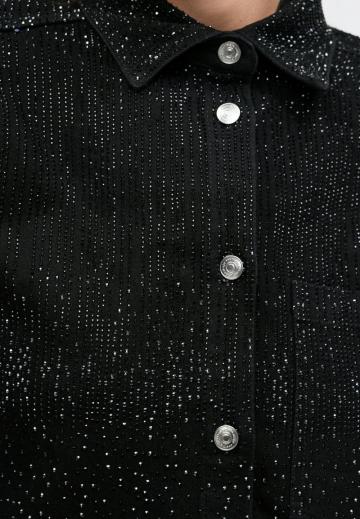 Джинсовая блузка