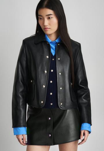 Кожаная юбка