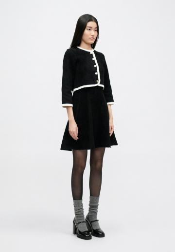 Вязаное платье