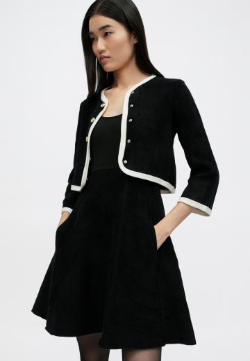 Вязаное платье