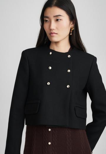 Короткое пальто