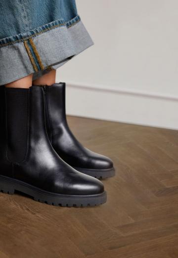 Полусапожки на платформе