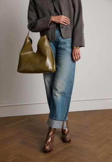 Полусапожки на высоком каблуке