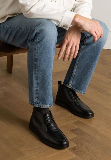 Ботинки на шнуровке